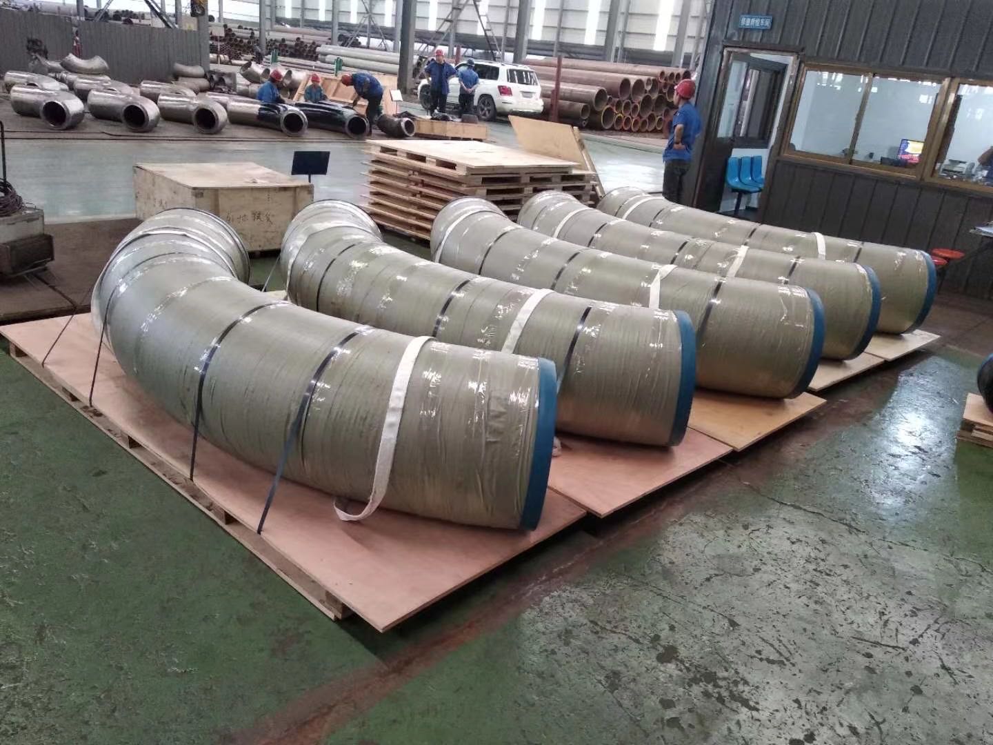 304 Stainless Steel Butt-weld Pipe Fittings Ready for Shipment 